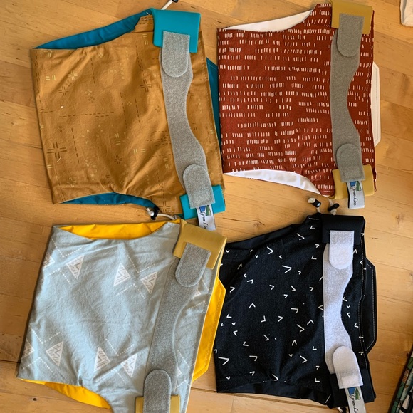 Greenline Cloth Diapers 21 covers and 21 bamboo terry flat inserts. All new! - Picture 8 of 14